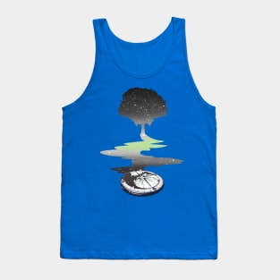 Agender Tree LGBT Pride Flag Tank Top